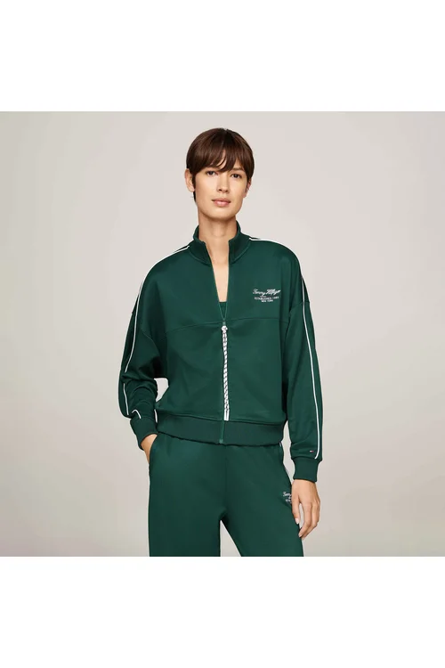 Tommy Hilfiger aýallar ýaşyl sweatshirty - 31698135