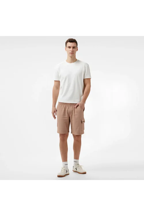 New Balance Lifestyle erkek bež şorty - 31698998