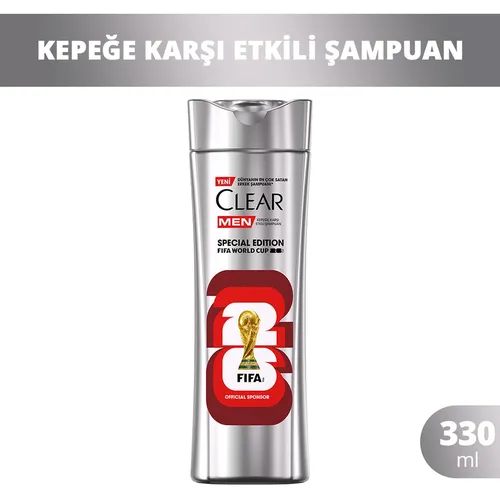 Clear Men Special Edition FIFA World Cup goňaga garşy şampun, 330 ml - 35491313
