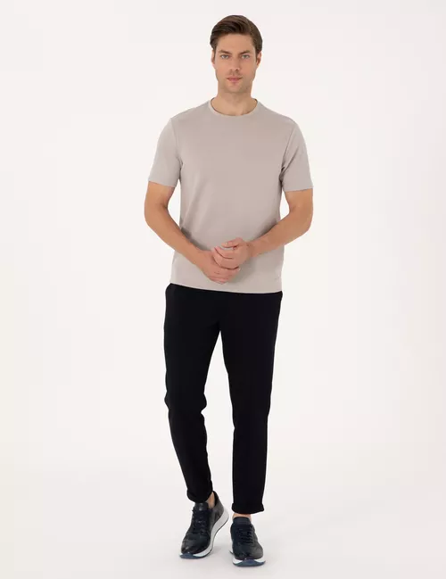 Gara-gök reňkli Slim Fit sport balagy - 27653536