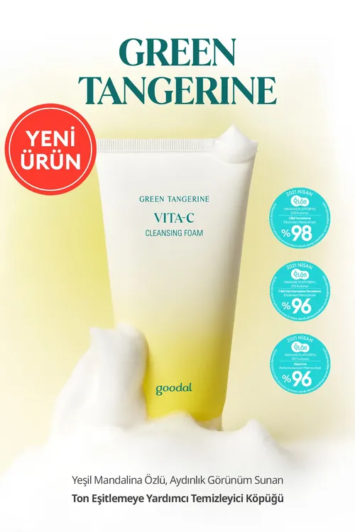 GOODAL Green Tangerine witamin C-li ýüz ýuwmak üçin köpürjik - 27728667