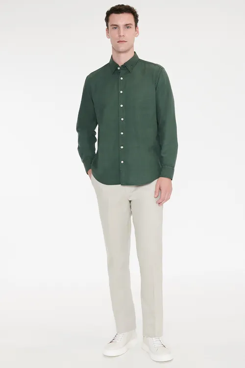Pagta mataly Slim Fit dar biçüw gapdal jübüli çeýe Taş balak - 36642023