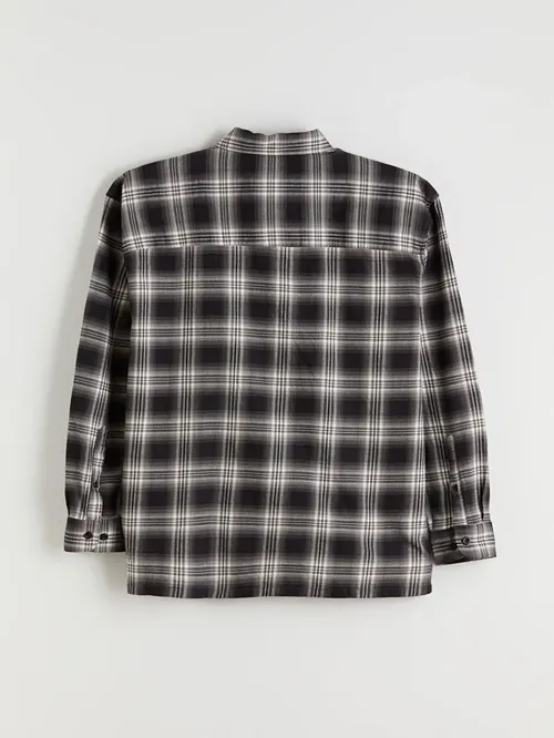 Regular Fit Ýeňli Çyzykly Erkek Oduncu Köýnek - 29564009 — surat 6/6