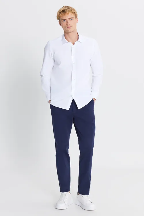 Pagta balak Slim Fit, goýy gök - 31661276