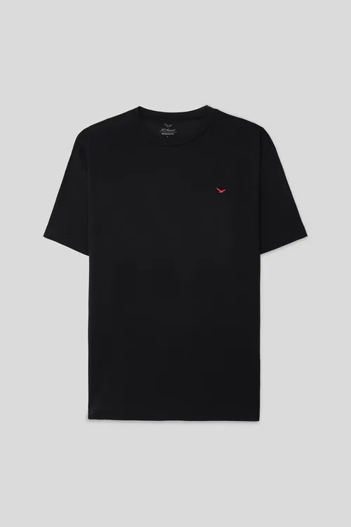 Ds Damat regular fit gara keşdedelenen 100% pagta süprem t-shirt - 35489074 — surat 5/6