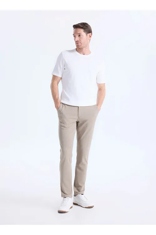 Erkekler üçin wizon reňkli jogger balak ACE001262793 - 36556640