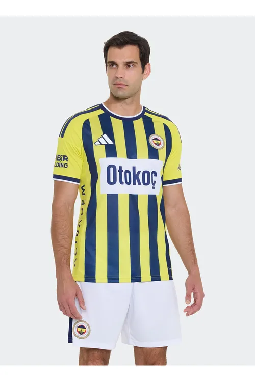 Sary - çyzykly, erkekler üçin adaty biçimli forma KE4420FEN - 36556395