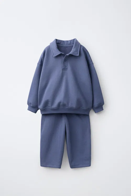 Tekiz Reňk Sweatshirt We Balak Jogging Takimi - 37229888