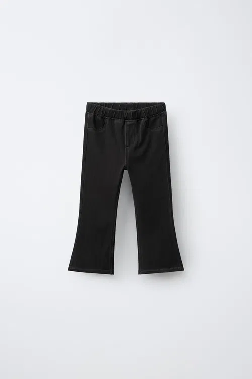 Aşagy giň denim leggins - 37225634