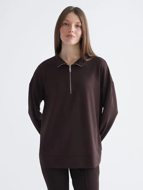 Dik Ýaka Gyz-gelin Sweatshirt - 29822903