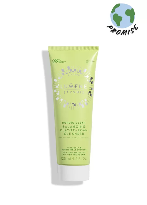 Sebum deňagramlylygy üçin laýly arassalaýjy köpük 125 ml - 17990967