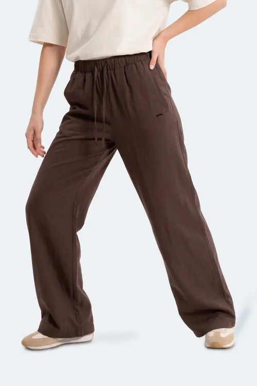 Aýallar üçin giň gonçly goňur sport balak SUNFLOWER - 36647601 — surat 7/8