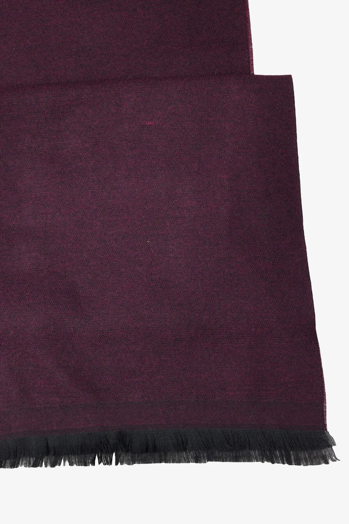 Erkekler üçin bordo reňkli ýyly şarf - 29900342 — surat 3/3