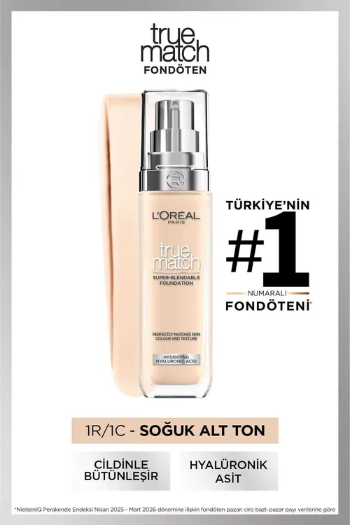 True Match 1R Rose Ivory ideg ediji tonal kremi - 6066925