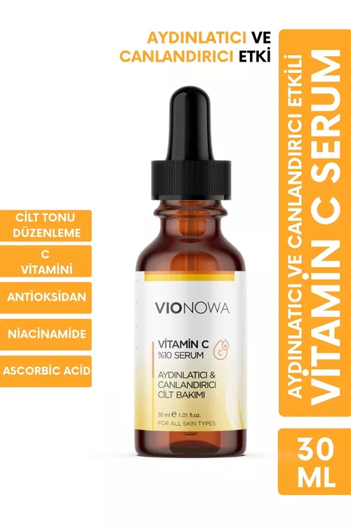 10% C witaminli we gialuron kislotaly dikeldiş syworotkasy 30 ml - 28998301