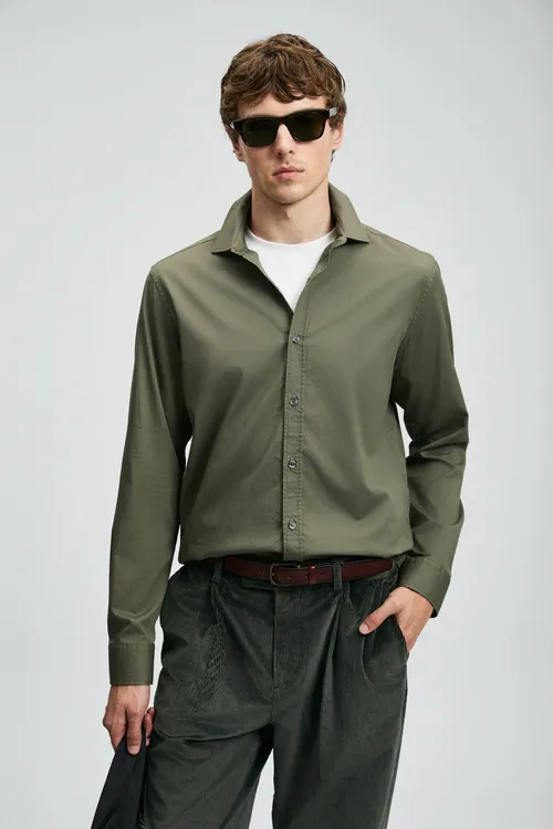 Ferla Regular Fit erkek köýnegi, açyk ýaşyl - 29898492