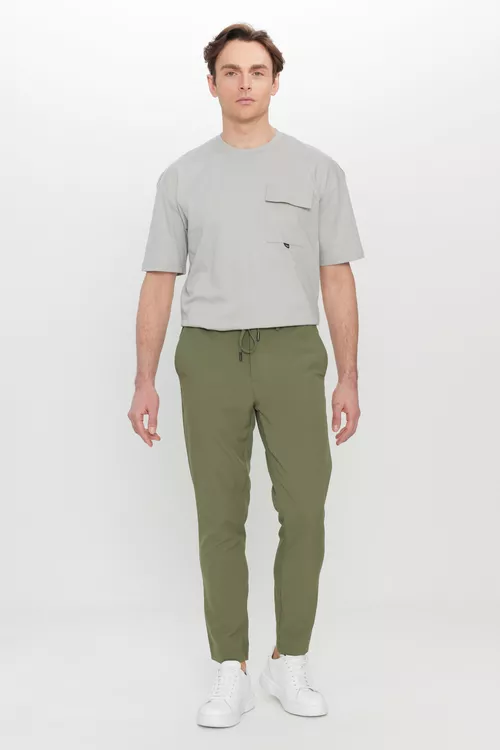 Bagjyly Slim Fit ýaşyl gündelik balagy - 27274783