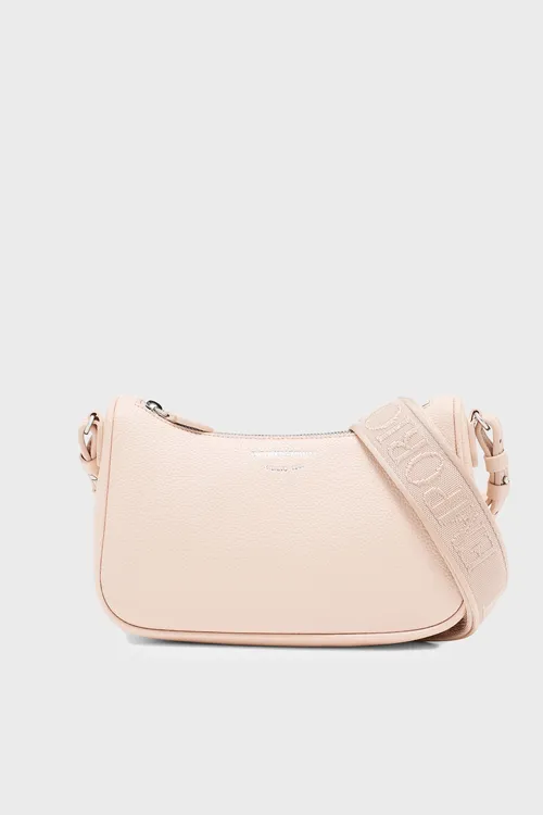 Emporio Armani logotipli, aýrylýan kemerli aýallaryň sumkasy EW000539 AF12036 M1332 PUDR - 34312859