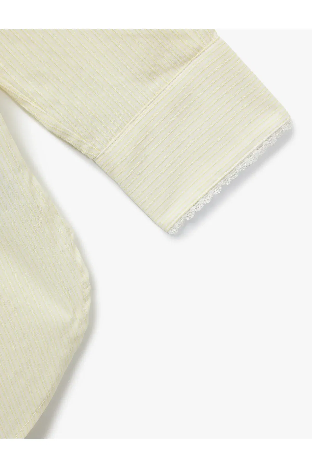 Bir Jübi Detally Ýeňli Klassik Ýaka Pagta Köýnek - 37239454 — surat 6/6
