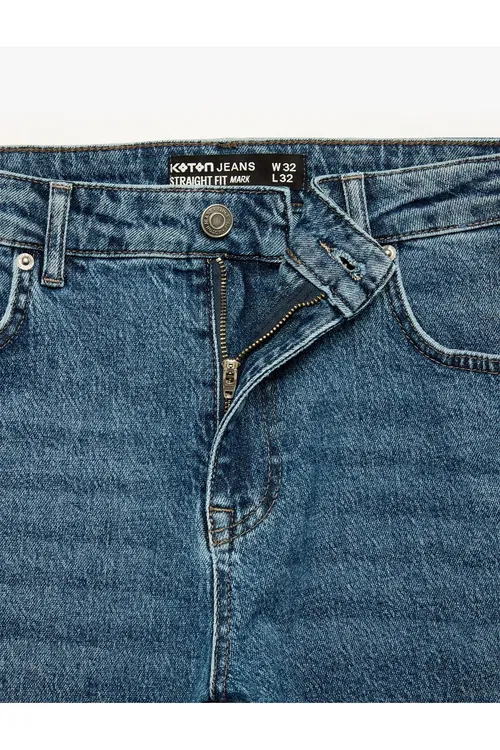 Adaty billi, gapjygy bolan, pagta matadan tikilen Straight Fit jins balak - Mark Jean - 37237404 — surat 8/8