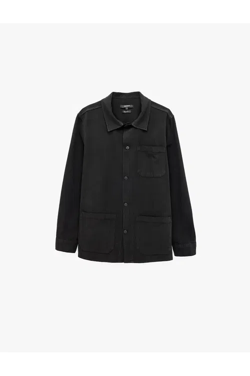 Pagta Regular Fit Jübili Klassik Ýaka Ýeňli Kanvas Köýnek - 37236894