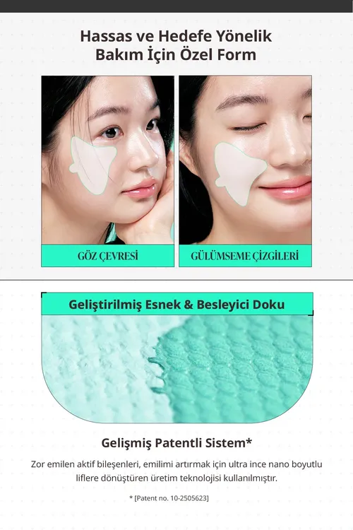 Berklik we ýalpyldy beriji ereýän kollagen maskasy Heartleaf PDRN Collagen Melting Patch - 34312525 — surat 3/8
