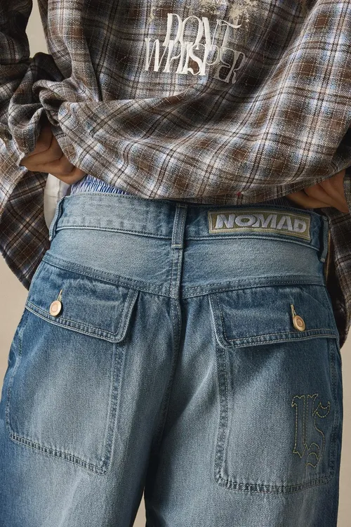 Super baggy fit denim bermuda - 34090659 — surat 4/7