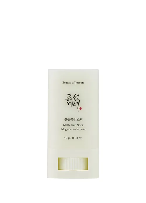 Mat täsirli ýokary UV goragly ýowşan we kameliýaly gün şöhlesinden goraýjy stik Matte Sun Stick Mugwort + Camelia SPF50+ PA++++ 18 gr - 36573119