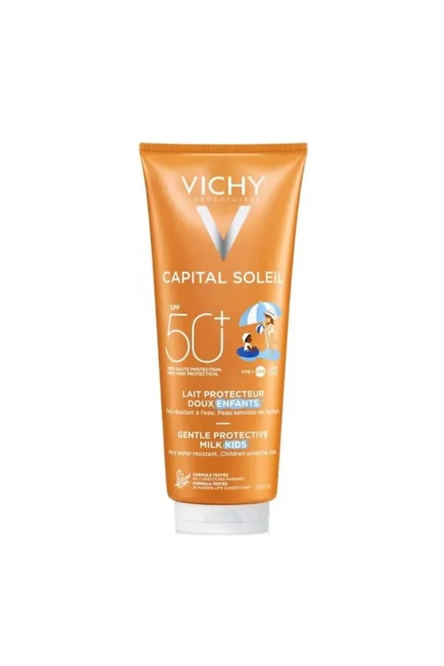 Capital Soleil - SPF 50+ çagalar üçin nemlendiriji täsirli ýüz we beden gün süýdi 300 ml - 33381393