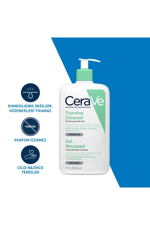 Foaming Cleanser kadaly we ýaglymaýyl deriler üçin ýuwunmak üçin köpürjik 562 ml - 33339975 — surat 6/8