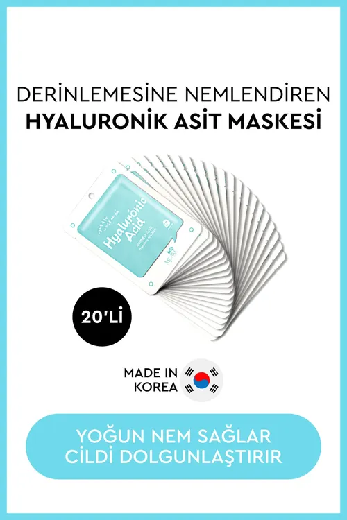 On Hyaluronic Acid Mask - Hyalüronik kislota ekstraktly ýüz maskasy 20-li - 33385064
