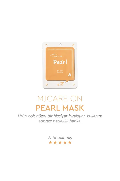 On Pearl Mask - hünji ekstraktly ýüz maskasy 20-li - 33385110 — surat 6/6