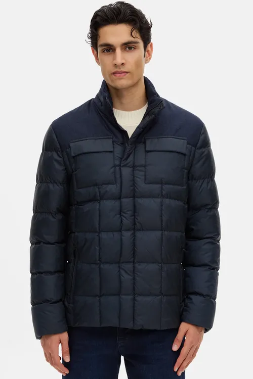 Erkek adamlar üçin Ds Damat Regular Fit goýy gök kurtka - 33432647