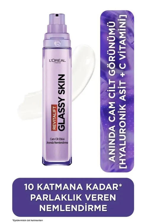 Revitalift Filler Glassy Skin aýna deri täsirli krem + 901 Fair Glow Glotion öwüşgin toplumy - 33348516 — surat 2/8