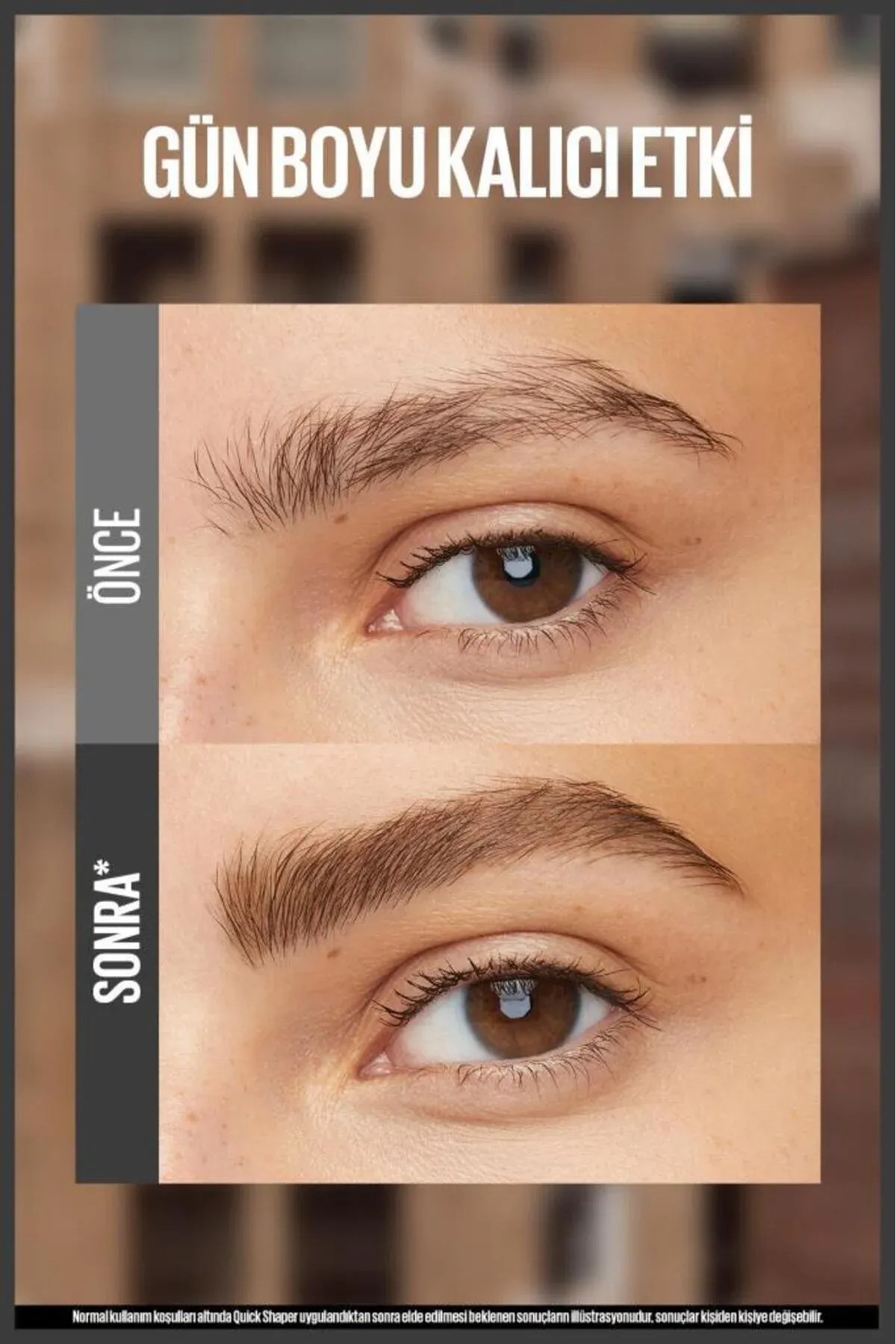 Maybelline NY Quick Shaper gaş şekillendiriji galam - 03 Soft Brown - 34040398 — surat 2/5