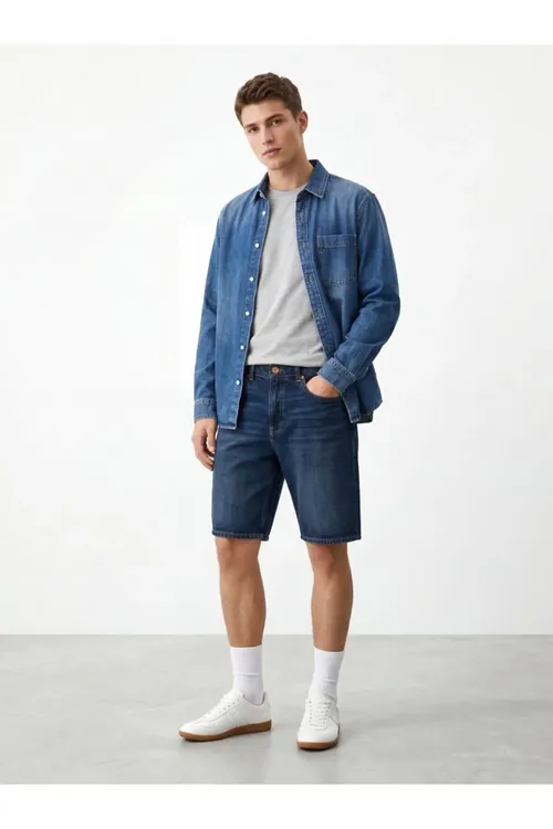 Jarvıs mid indigo bermuda - 34317152