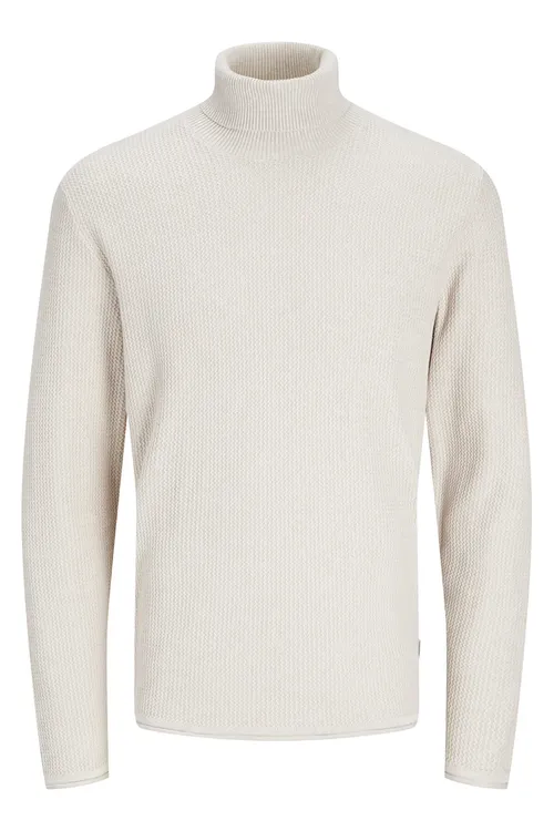 Erkekler üçin switer Jack&Jones 12259310 OATMEAL - 36300757