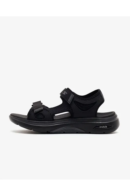 Erkekler üçin gara sandal GO WALK ARCH FIT 2.0 SANDAL 229309 BBK - 35962996