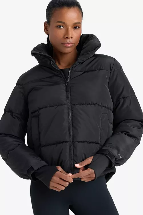 Defactofit Suw Geçirmeýär Regular Fit Syrmaly Kurtka - 29139547
