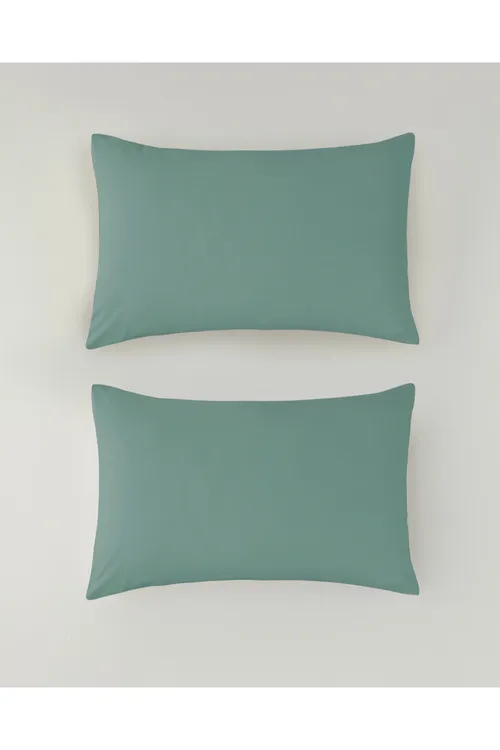 Novella Premium Soft Cotton 2-li ýassyk daşy 50x70 sm, goýy seledon - 34221189