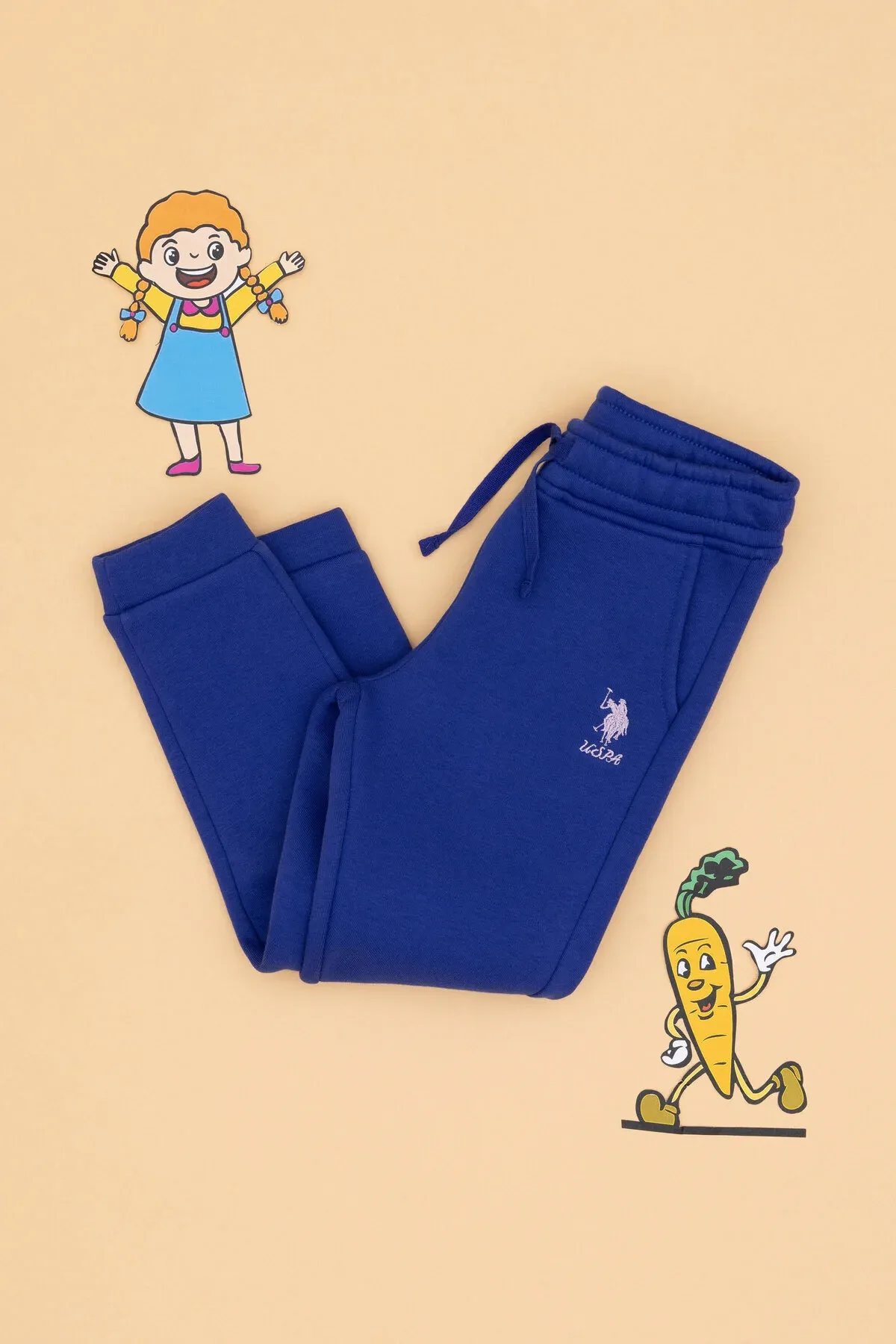 Gyzlar üçin içi tüýli benewşe jogger sport balagy 50316914-VR038 - 36663627 — surat 3/7