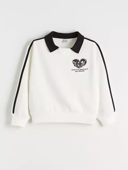 Polo Ýaka Gyz Çaga Sweatshirt - 29745512