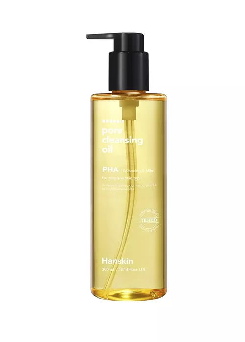Duýgur deri üçin Hanskin Pore Cleansing Oil Pha arassalaýjy ýagy, 300 ml - 29716666