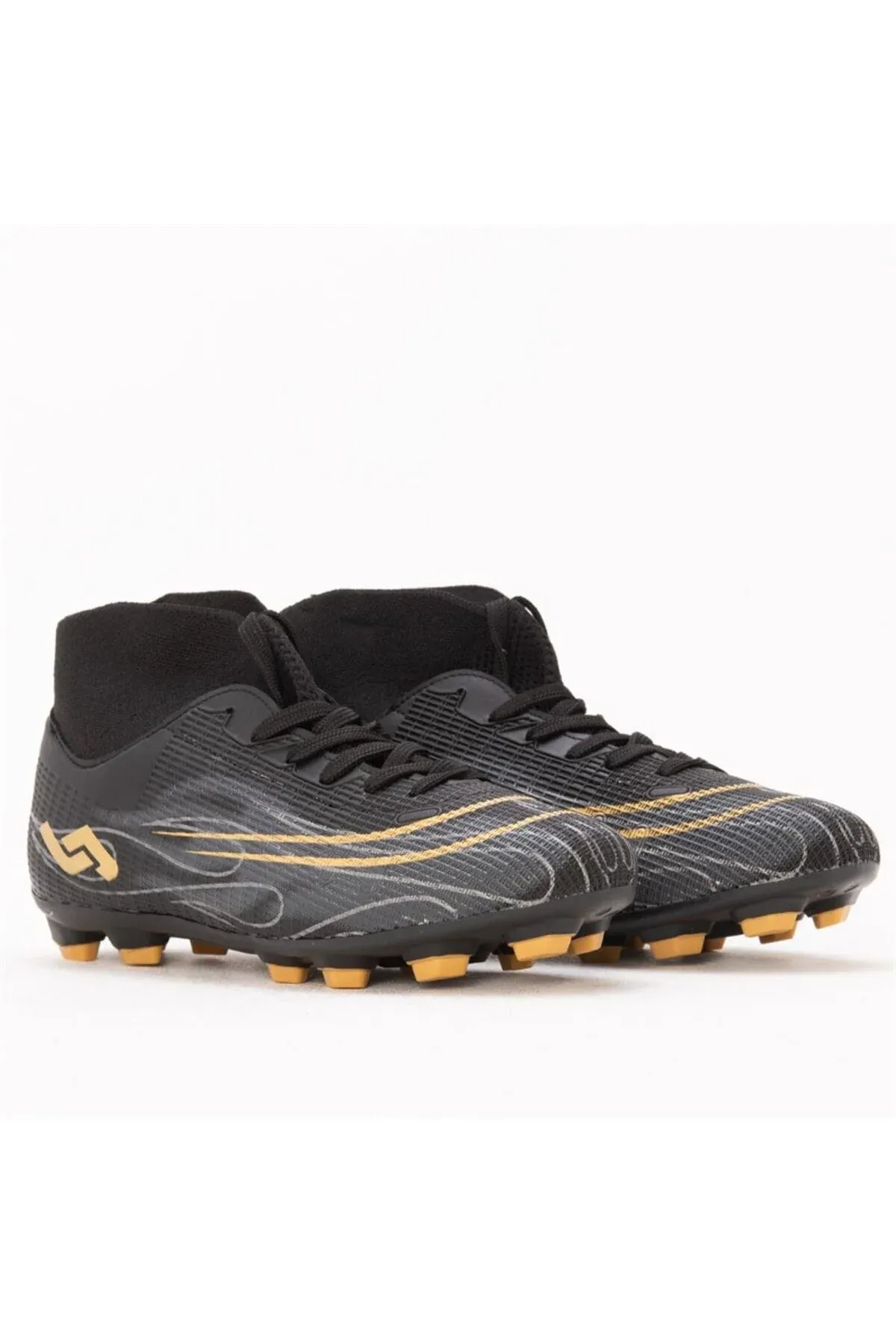 29676 Gara sary nagyşly bagjyly joraply futbol aýakgaby - 33521521 — surat 1/4