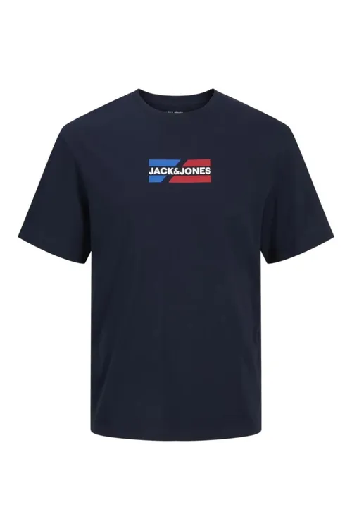 JACK&JONES 12268415 JJECORP GRAPHIC organiki pagtadan nol ýaka gysga ýeňli futbolka - 33525051