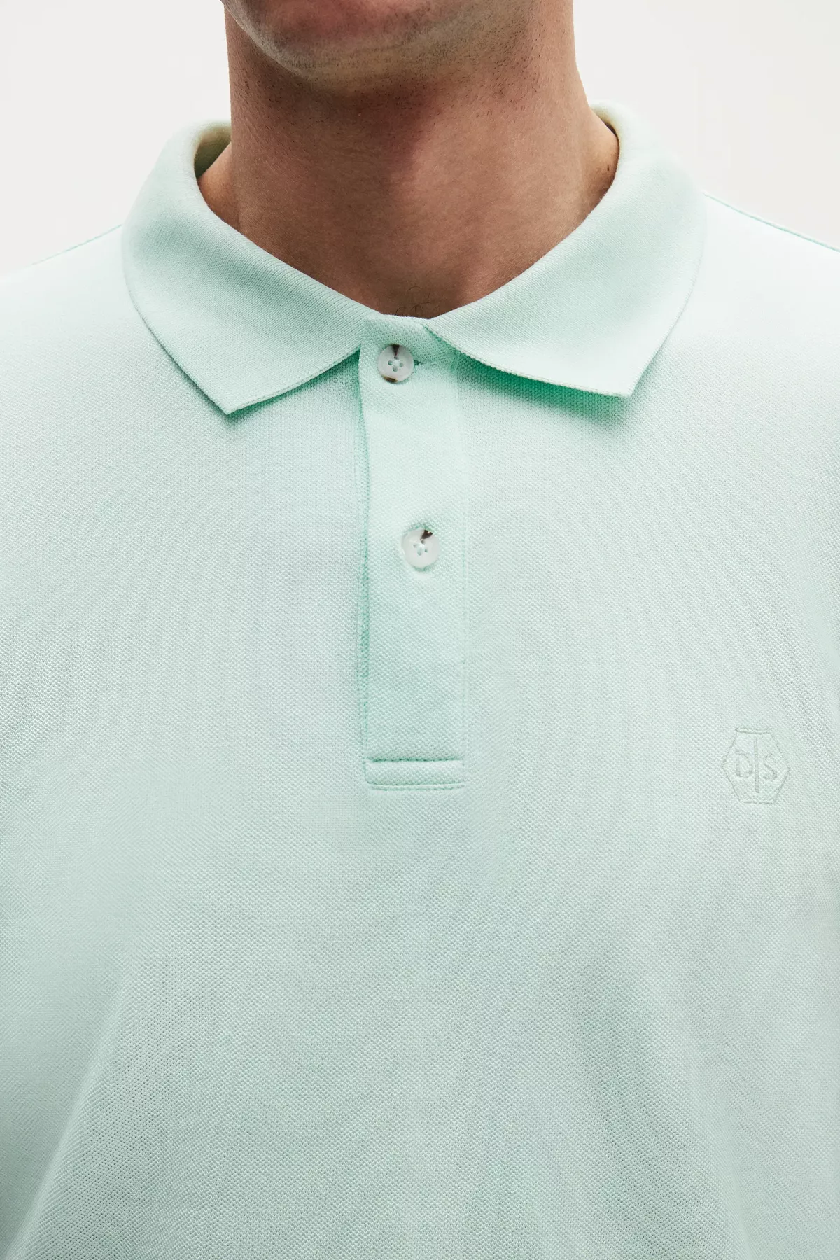 DS Regular Fit narpyz reňkli pagta polo futbolkasy - 27322951 — surat 5/5
