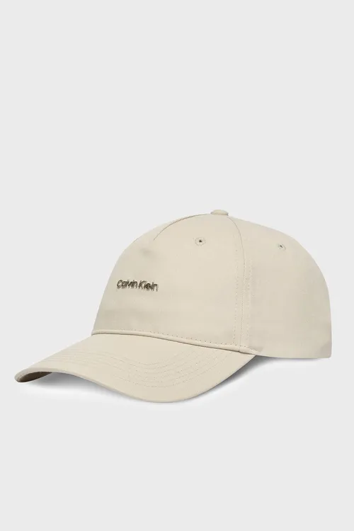 Calvin Klein 100% pagta logotipli erkek şapkasy LV04D5080GACE LV04D5080G ACE TAŞ - 34232791
