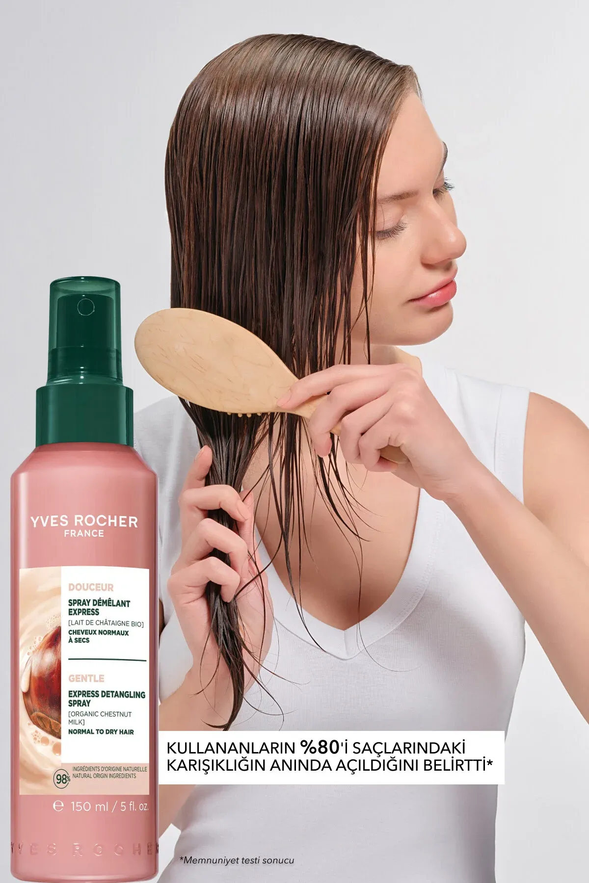 Saçy aňsat daramak üçin spreý - ähli saçlar üçin / Douceur - Vegan - 150ml - 30075944 — surat 4/8