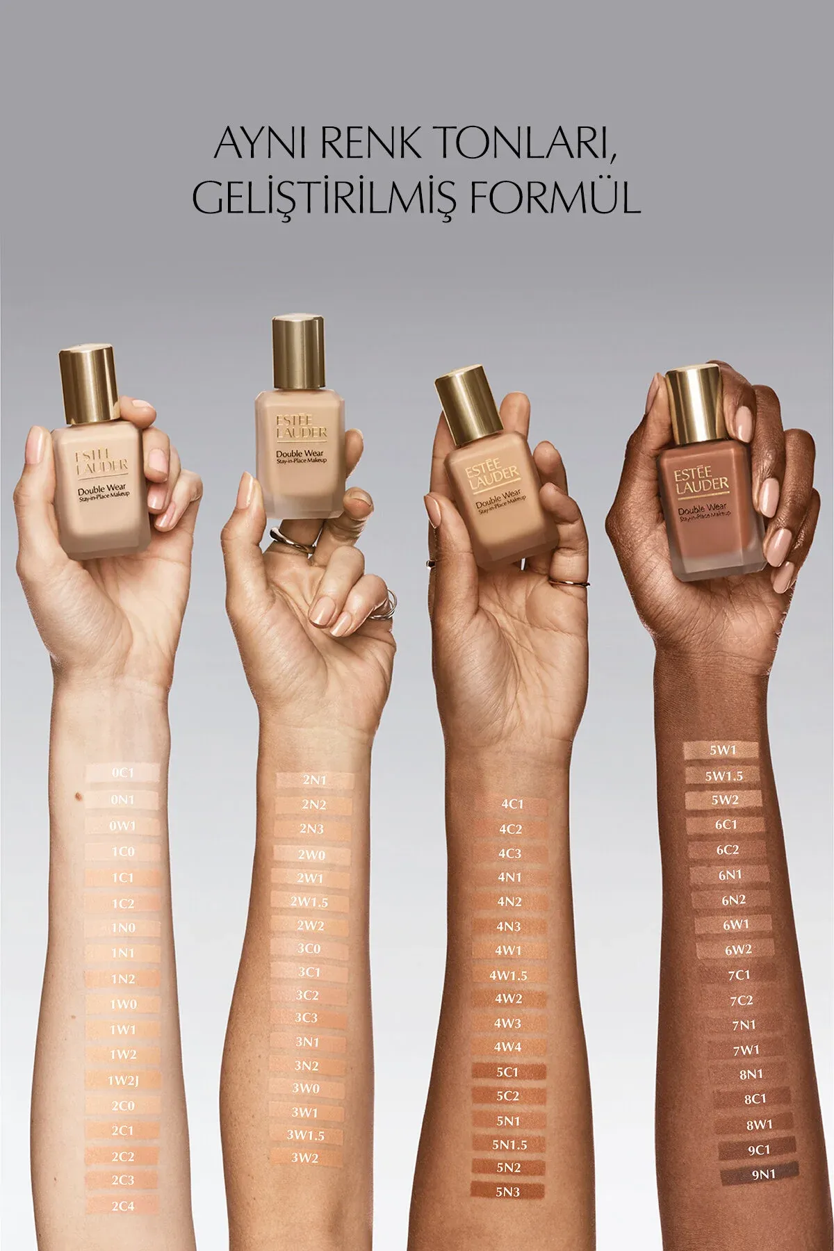Syýahat ölçegli tonal kremi - Double Wear Stay-in-Place SPF10 (2N1 DESERT BEIGE) 15 ml - 34046834 — surat 5/8