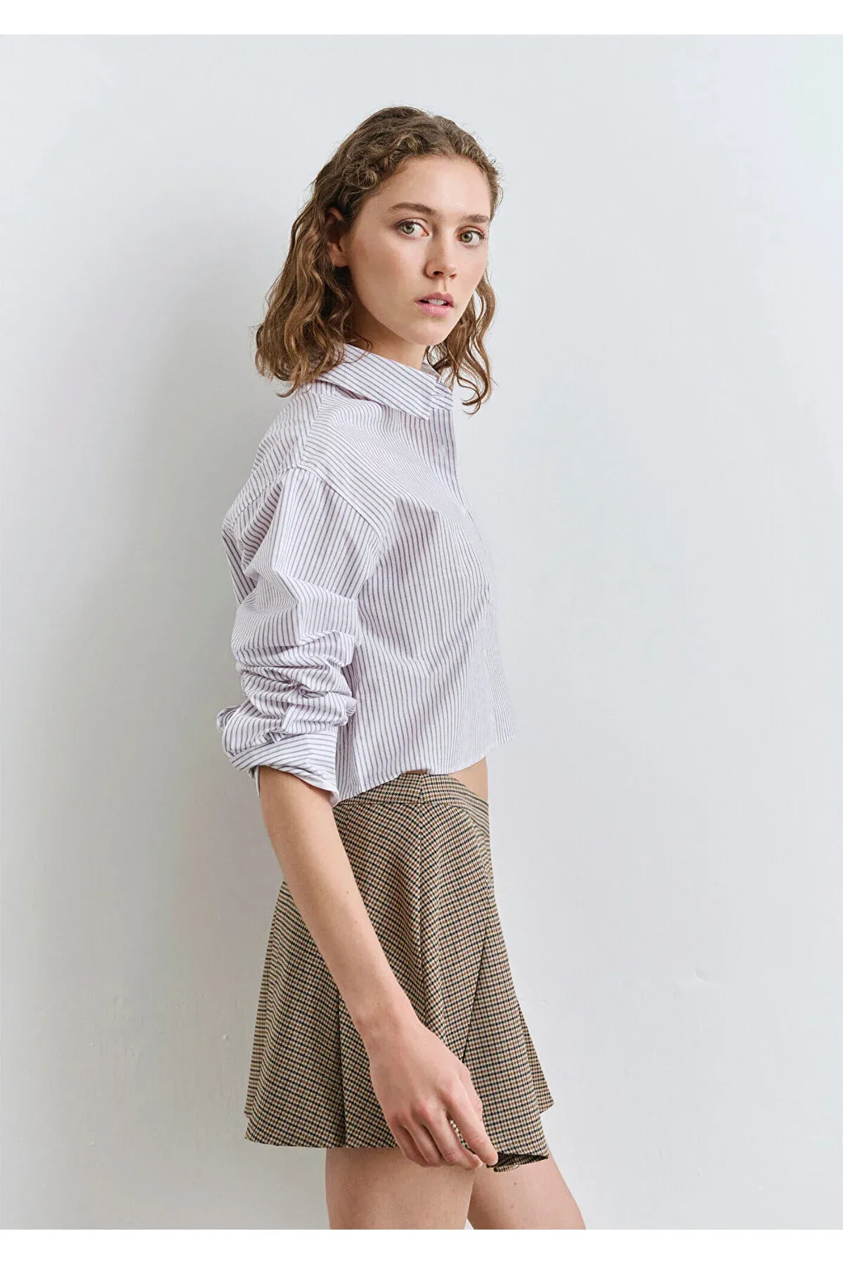 Zolakly Regular Fit ak köýnek - 28933370 — surat 2/5